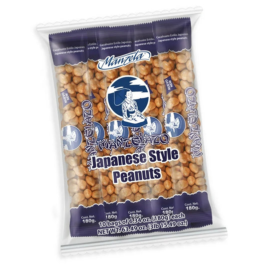 Manzela Cacahuate Japones 6/50g