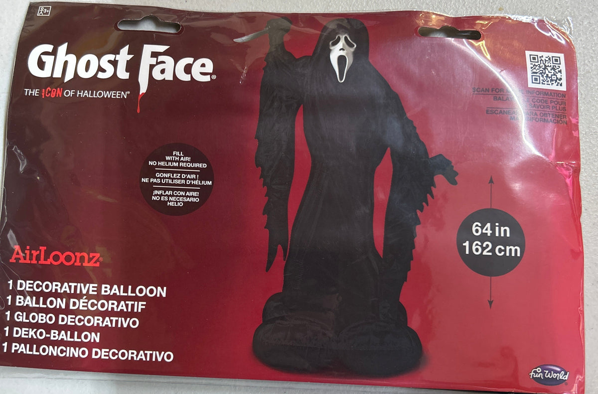 Large Airloonz Ghost Face
