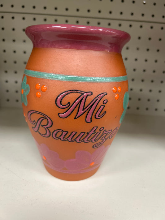 Clay Cantaro Pink Bautizo