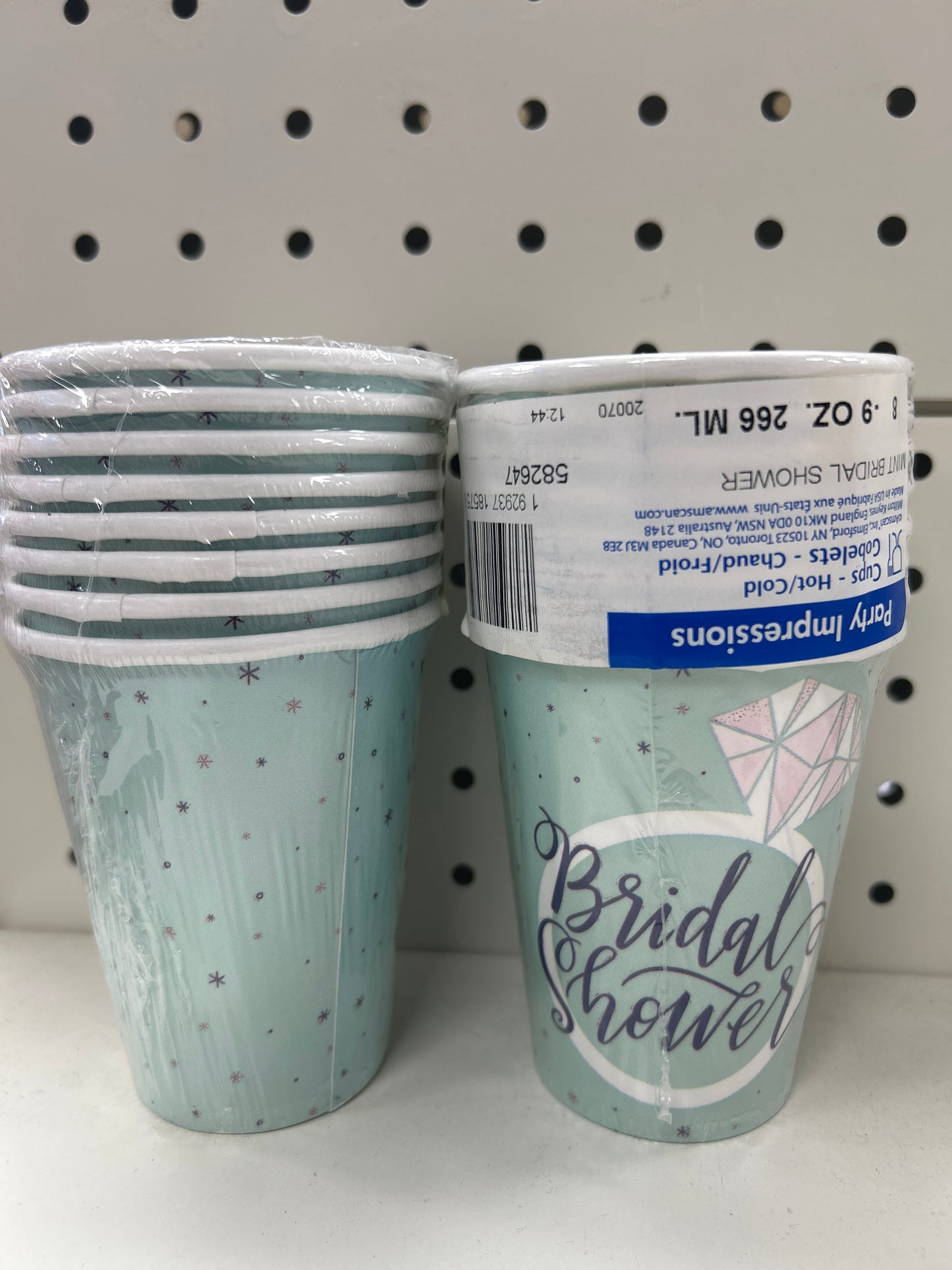 9oz Cup Bridal Shower