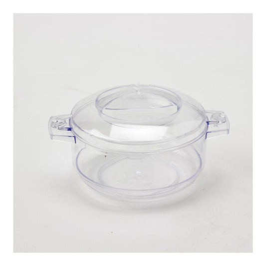 3oz Plastic Dessert Cup 6pc/Box Clear