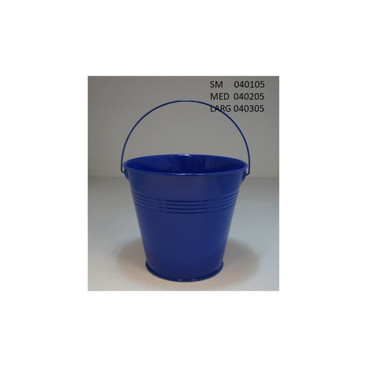 4" Bucket Small Royal Blue