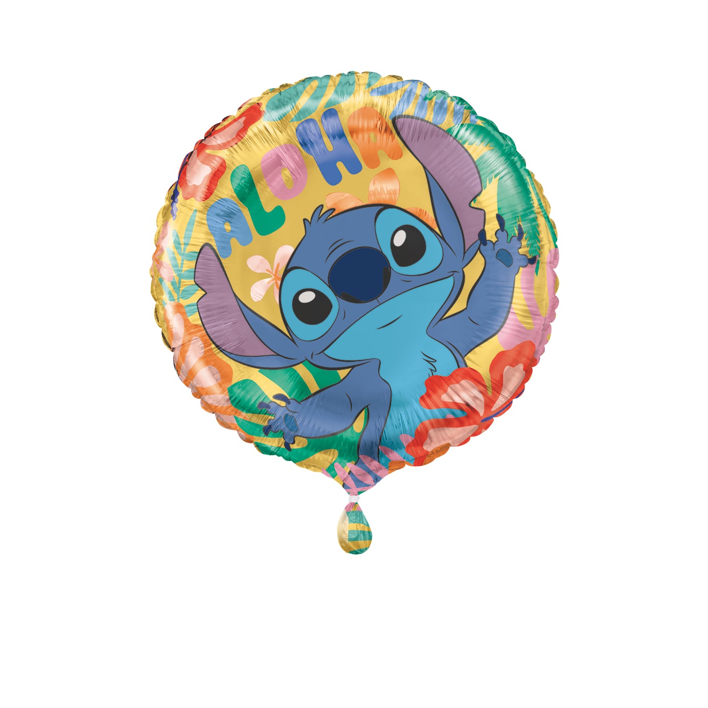 Globo Metálico de 45 cm de Stitch
