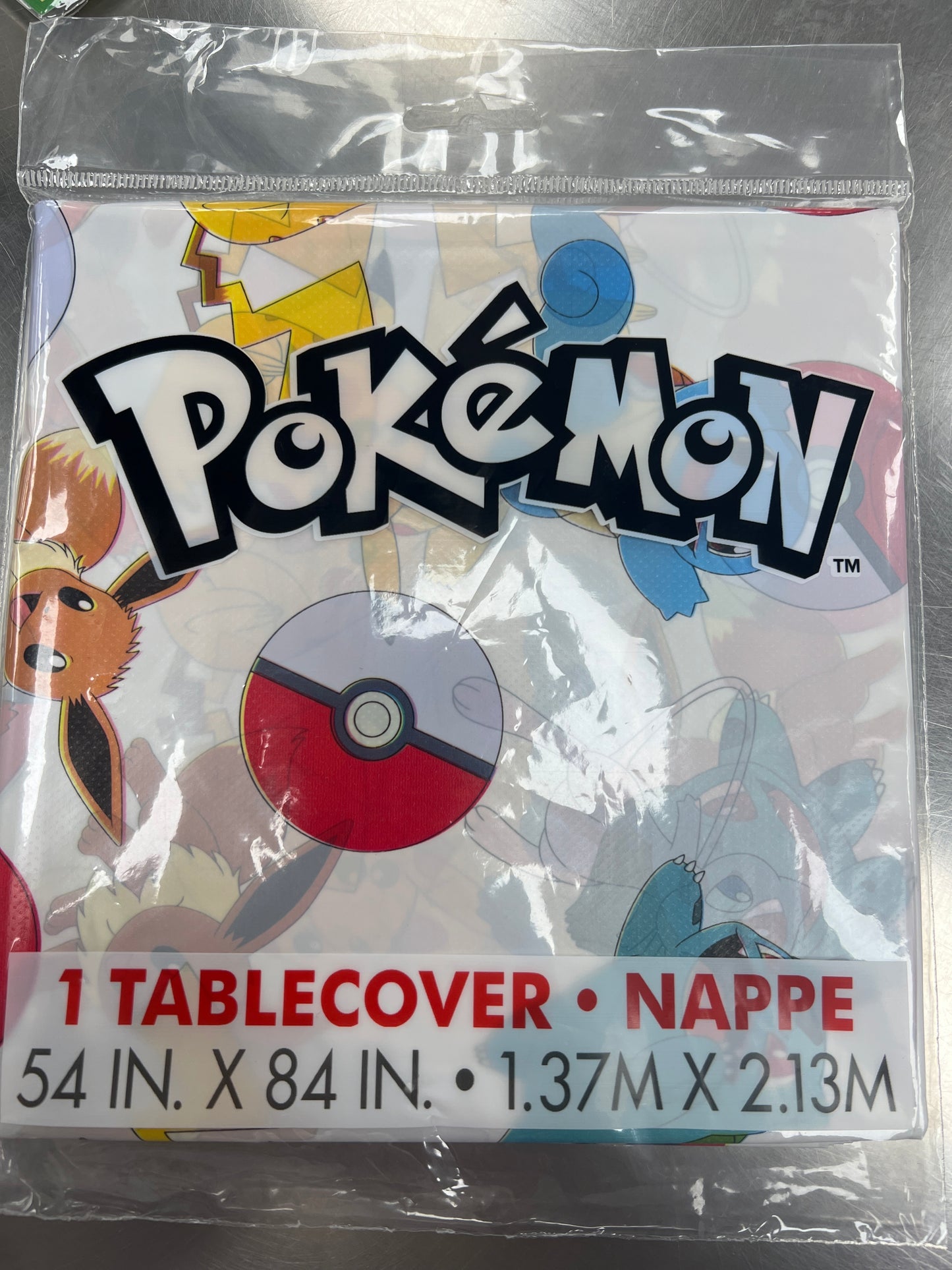 Pokemon Plastic Table Cover