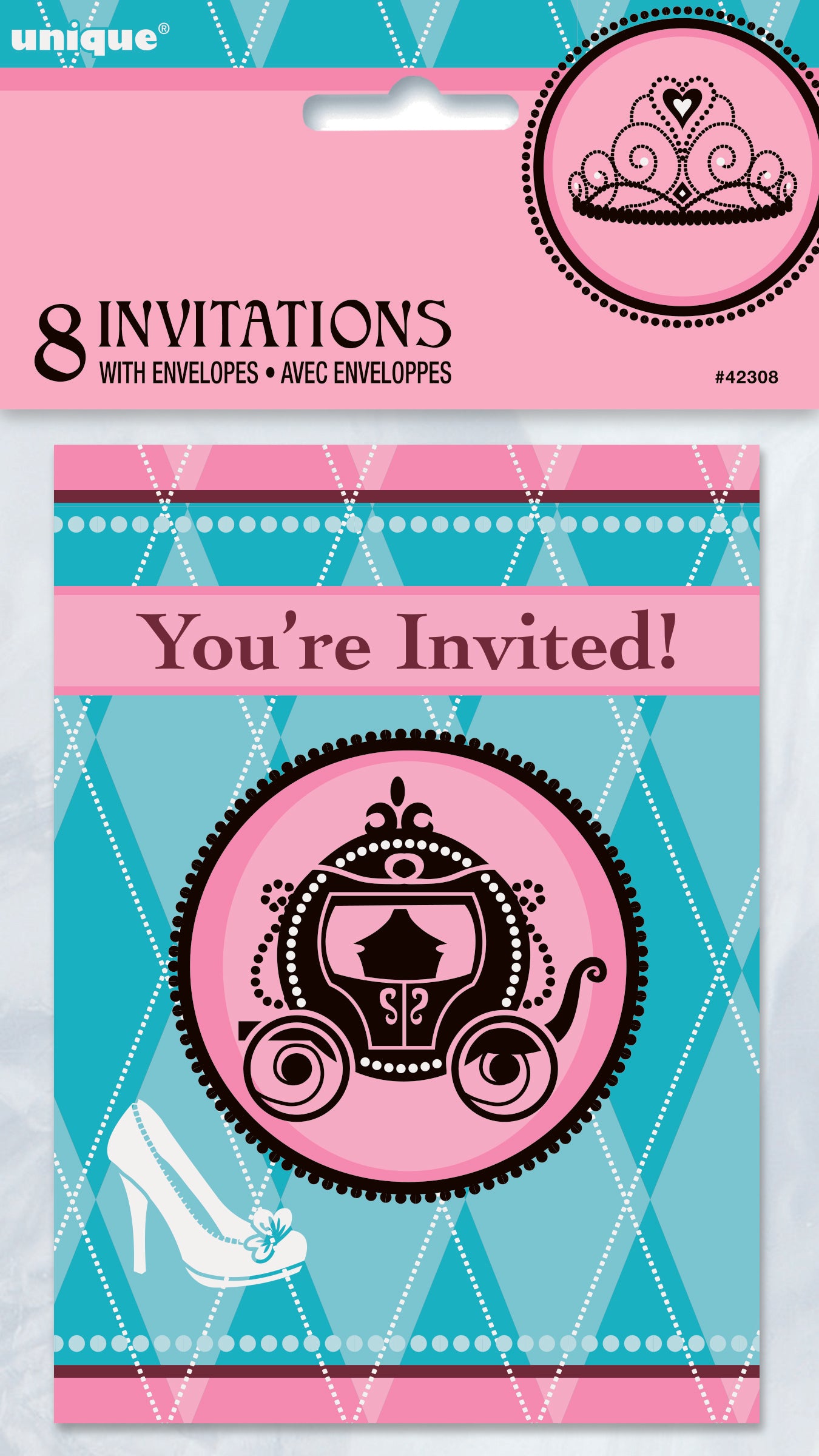 Invitation Princess 8ct