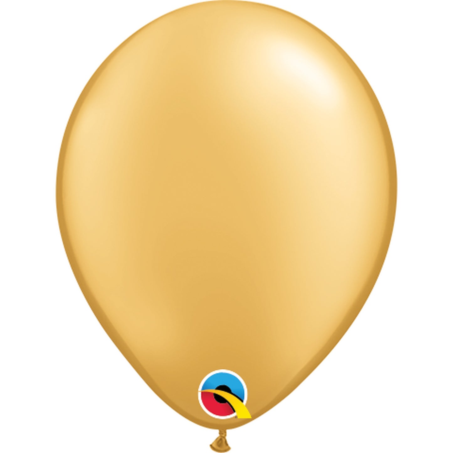 Qualatex Balloon Gold 100ct Latex Balloon 5"
