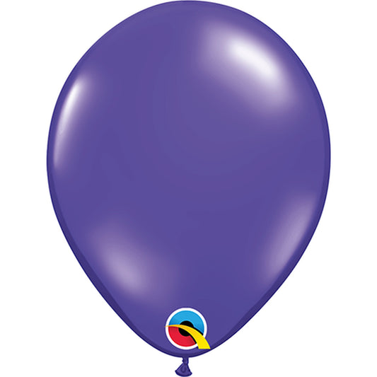Qualatex Balloon Q/Purple 100ct Latex Balloon 5"