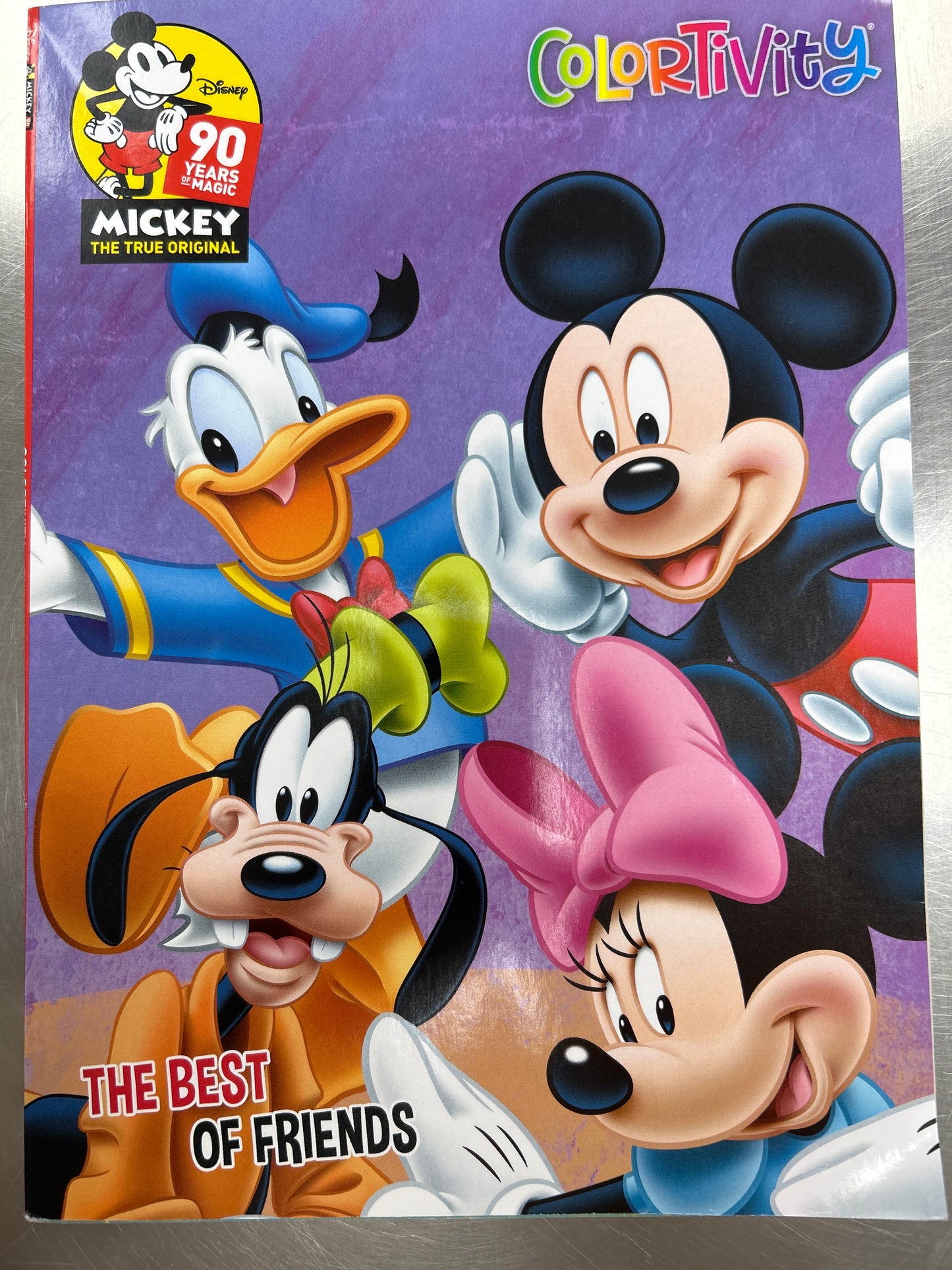 Libro de actividades Mickey y Minnie