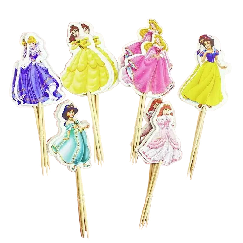 Princesses Cupcake Topper 24ct