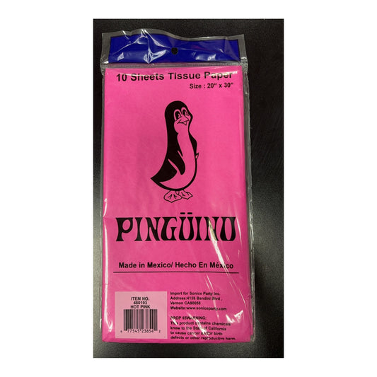 10 ct Tissue Paper, Hot Pink 240Pk/Cs