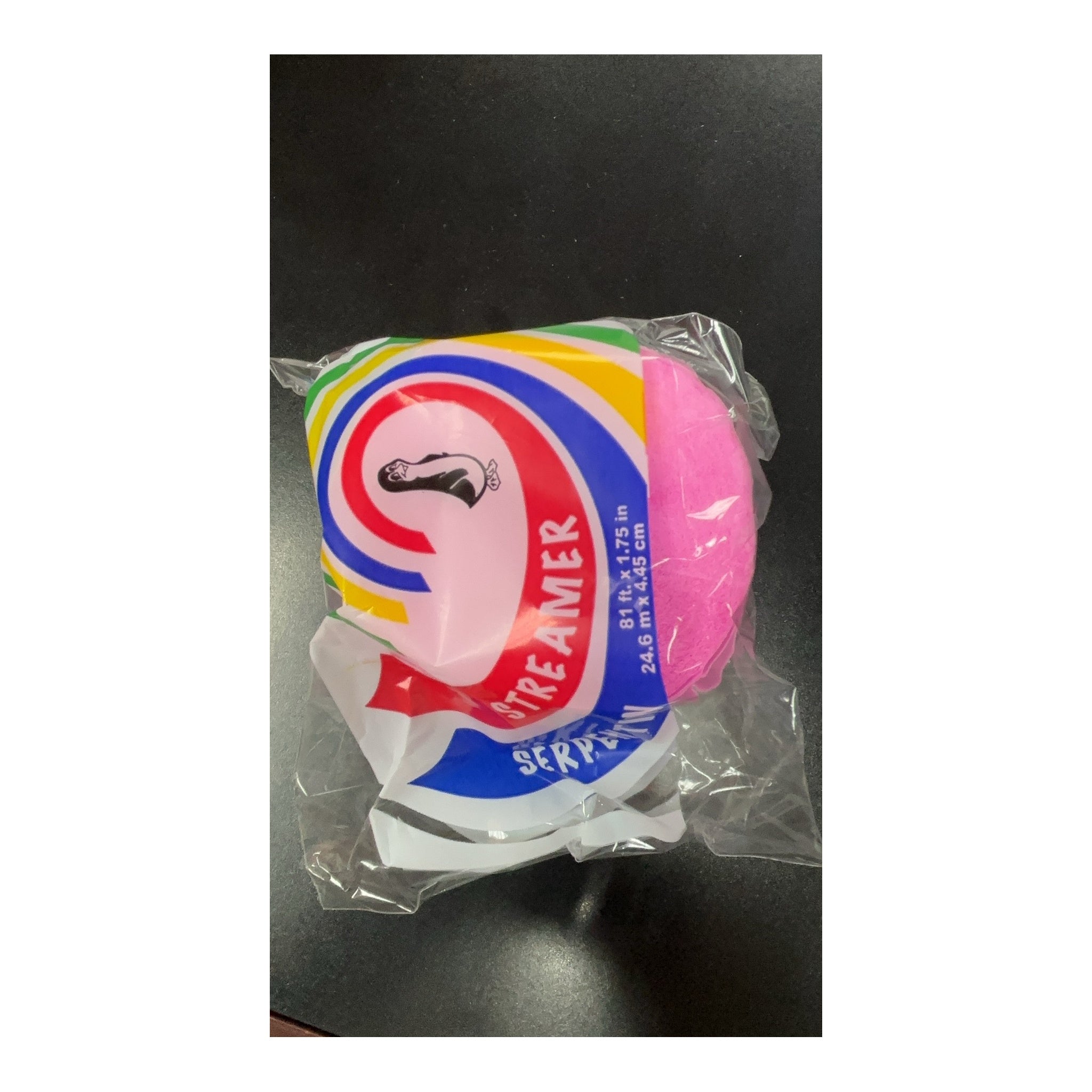 81Ft x 1.75" Steamer, Light Pink 216Pk/Cs