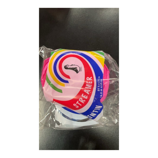 81Ft x 1.75" Steamer, Hot Pink 216Pk/Cs