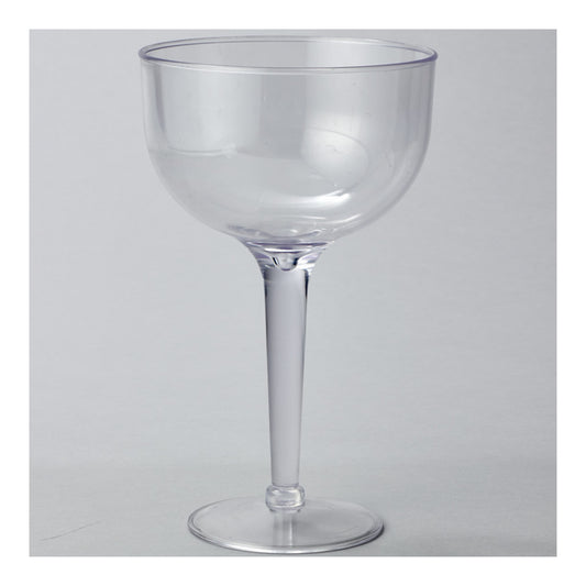 47oz Plastic L Wine Glass Clear