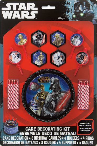 Kit de decoración para tartas de Star Wars