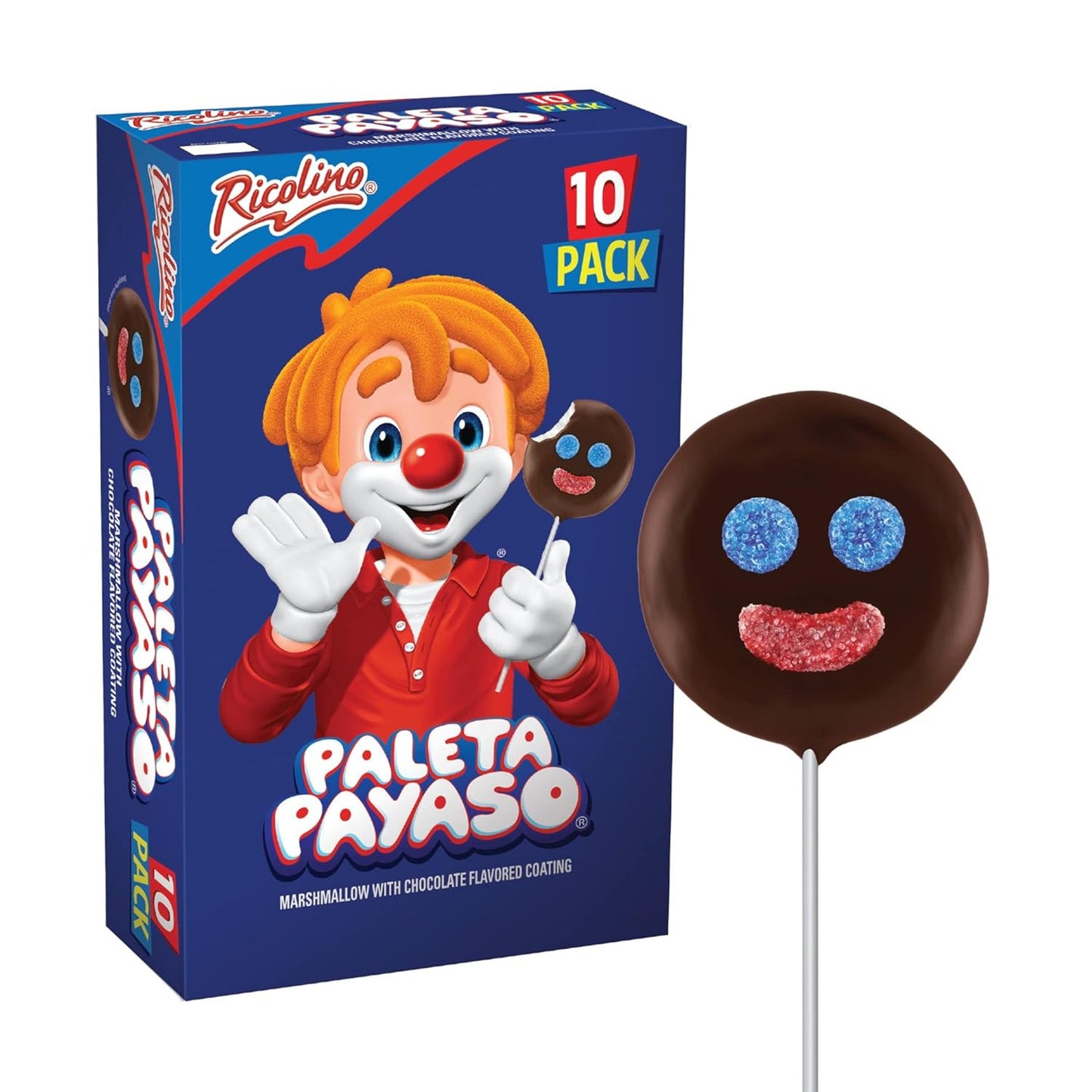 Paleta Payaso Mini Peg 4CT