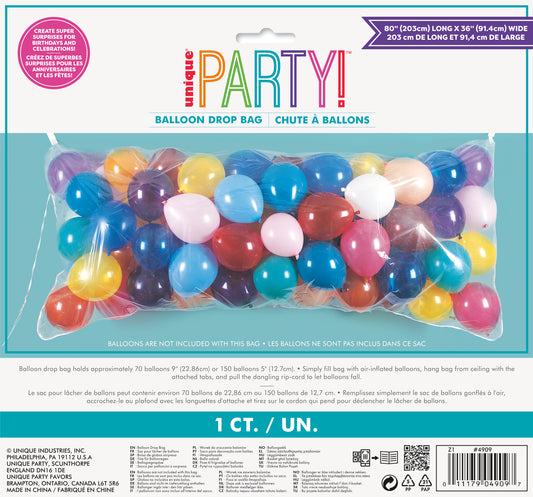 Balloon Drop Bag