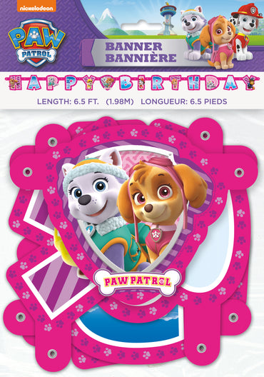 Paw Patrol Girl Jntd Banner