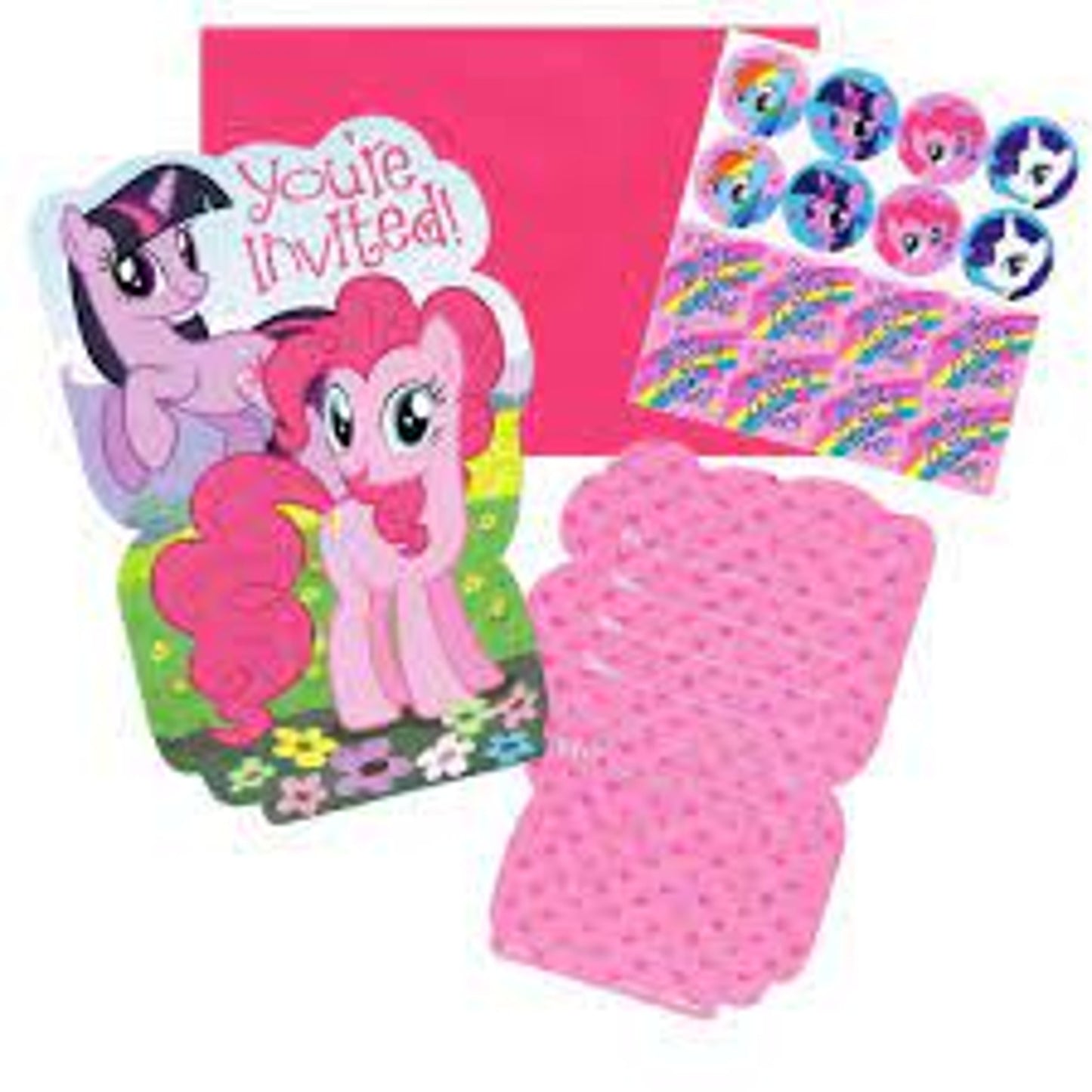 Invitación Pequeño Pony