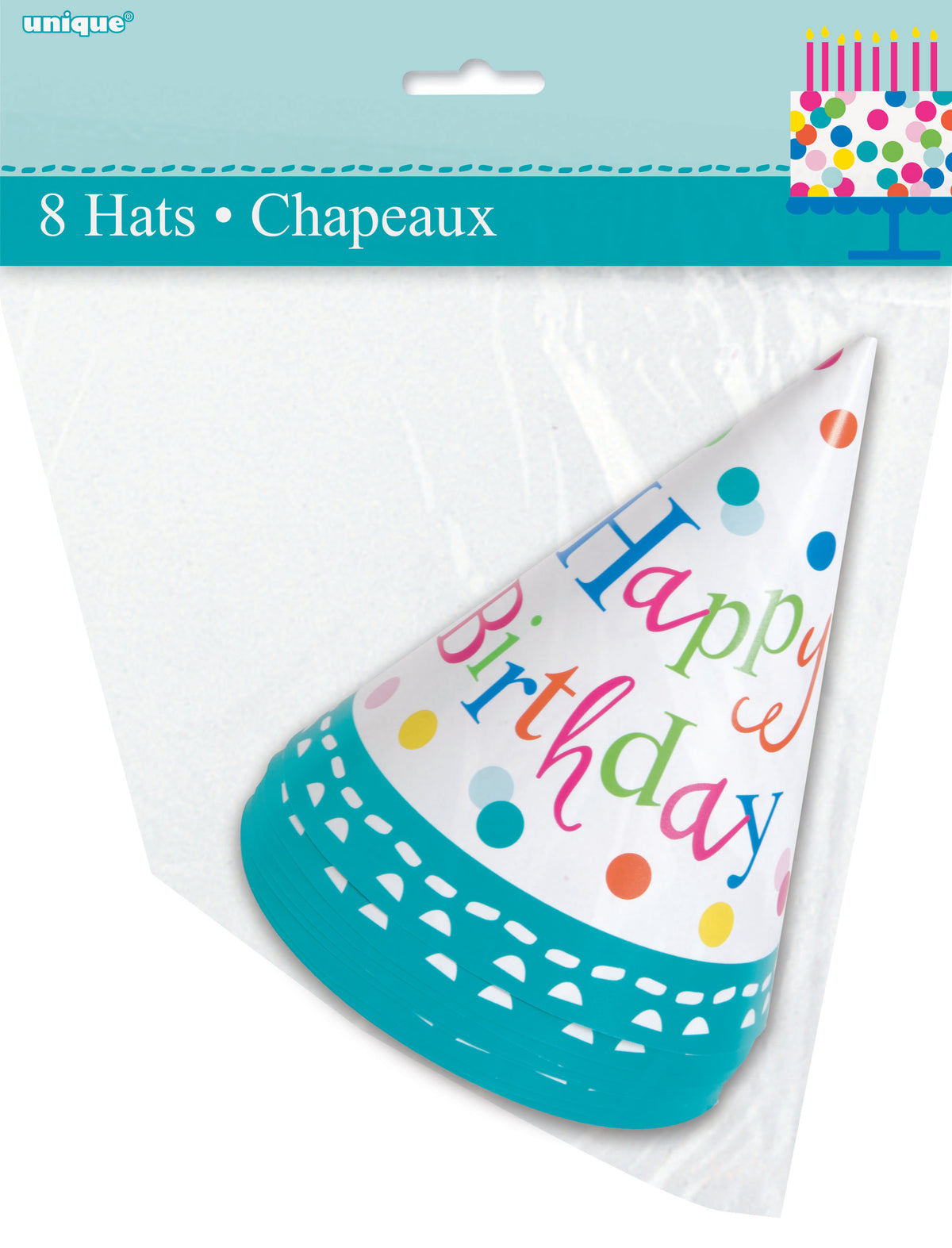 Happy Birthday Hat 8ct