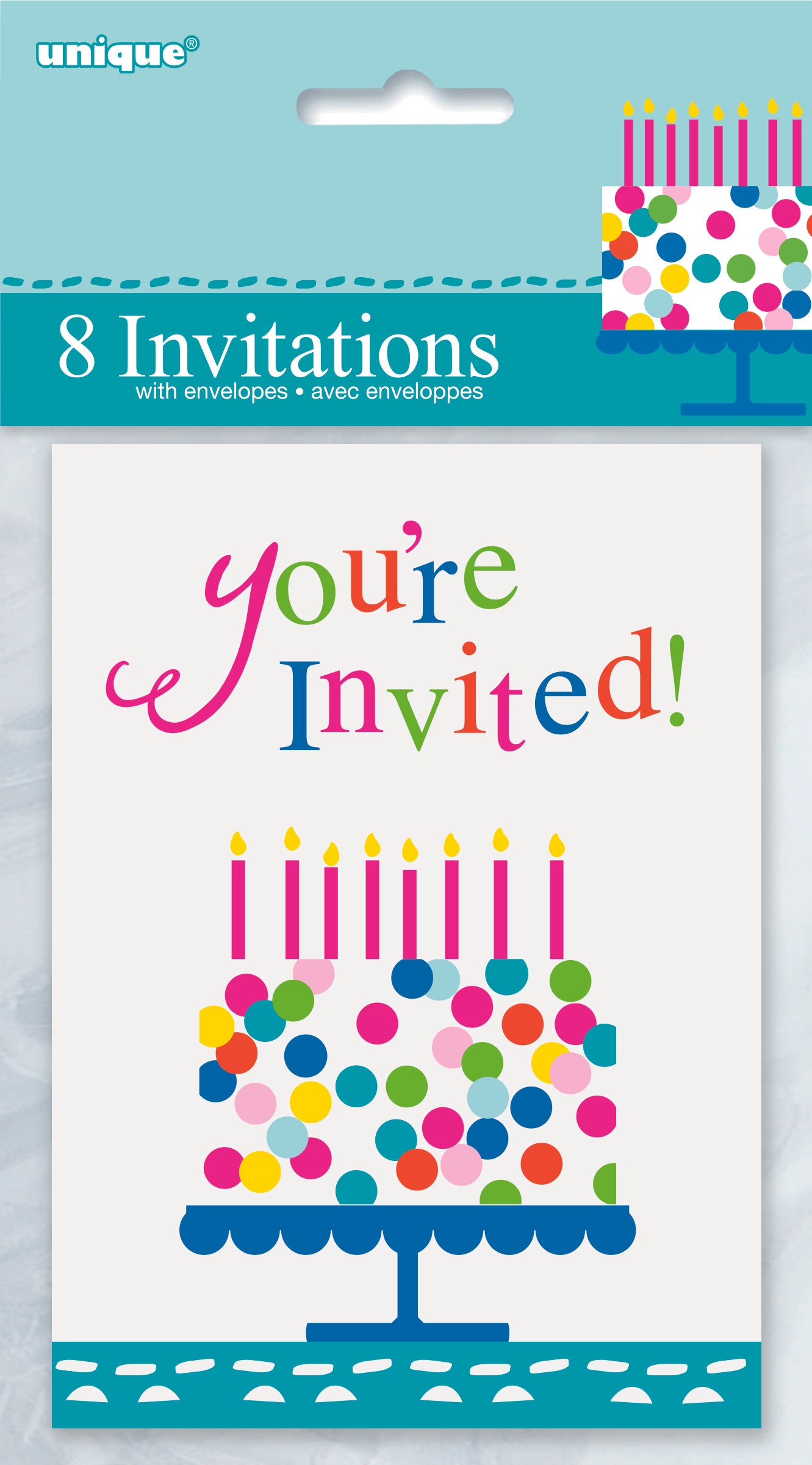 Birthday Invitation 8ct