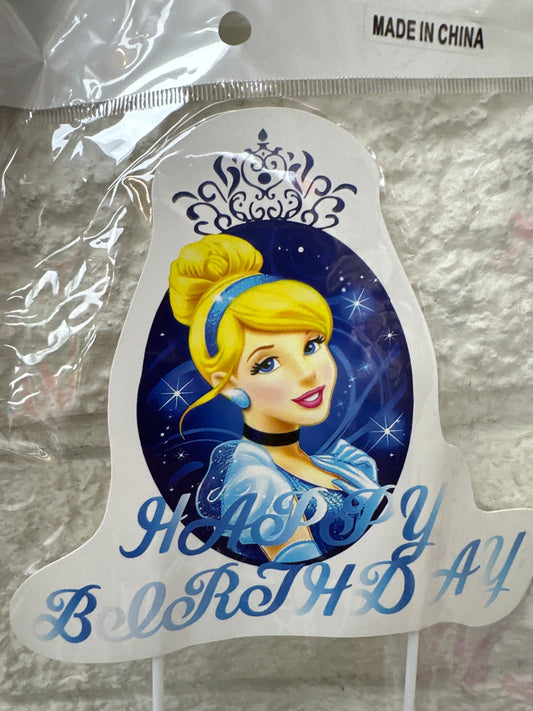 Cinderella Cake Topper