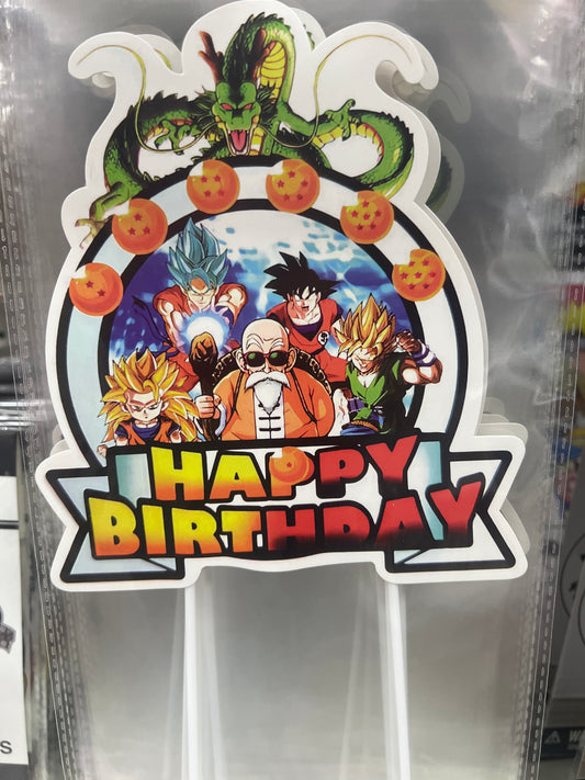 Dragon Ball Cake Topper