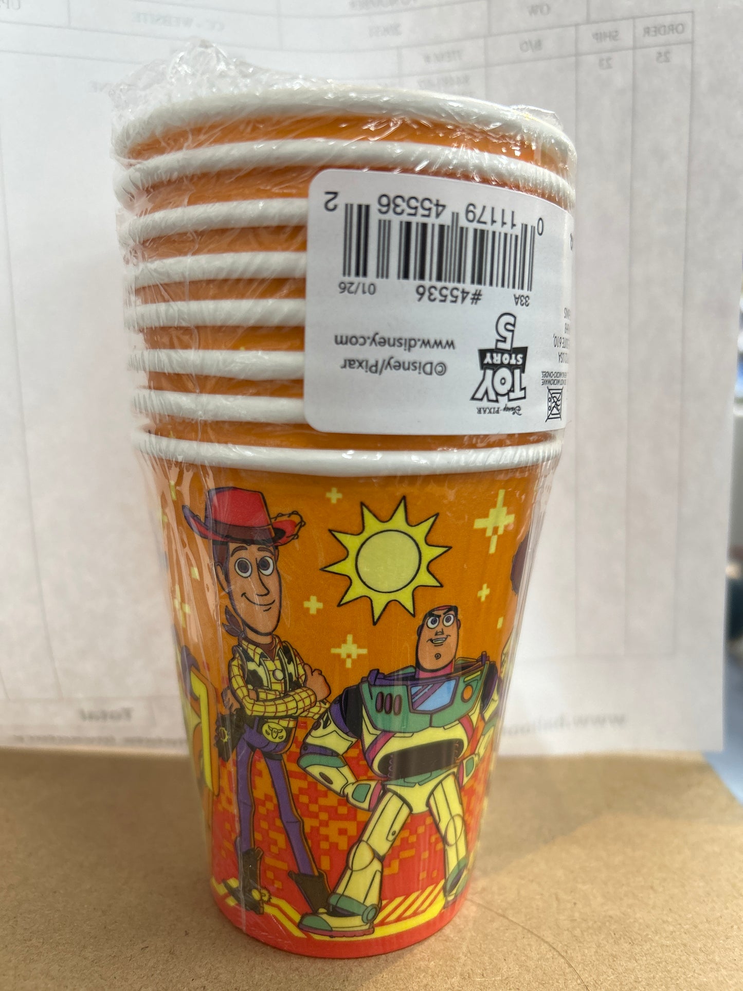 Toy Story 5 9oz Cup 8CT