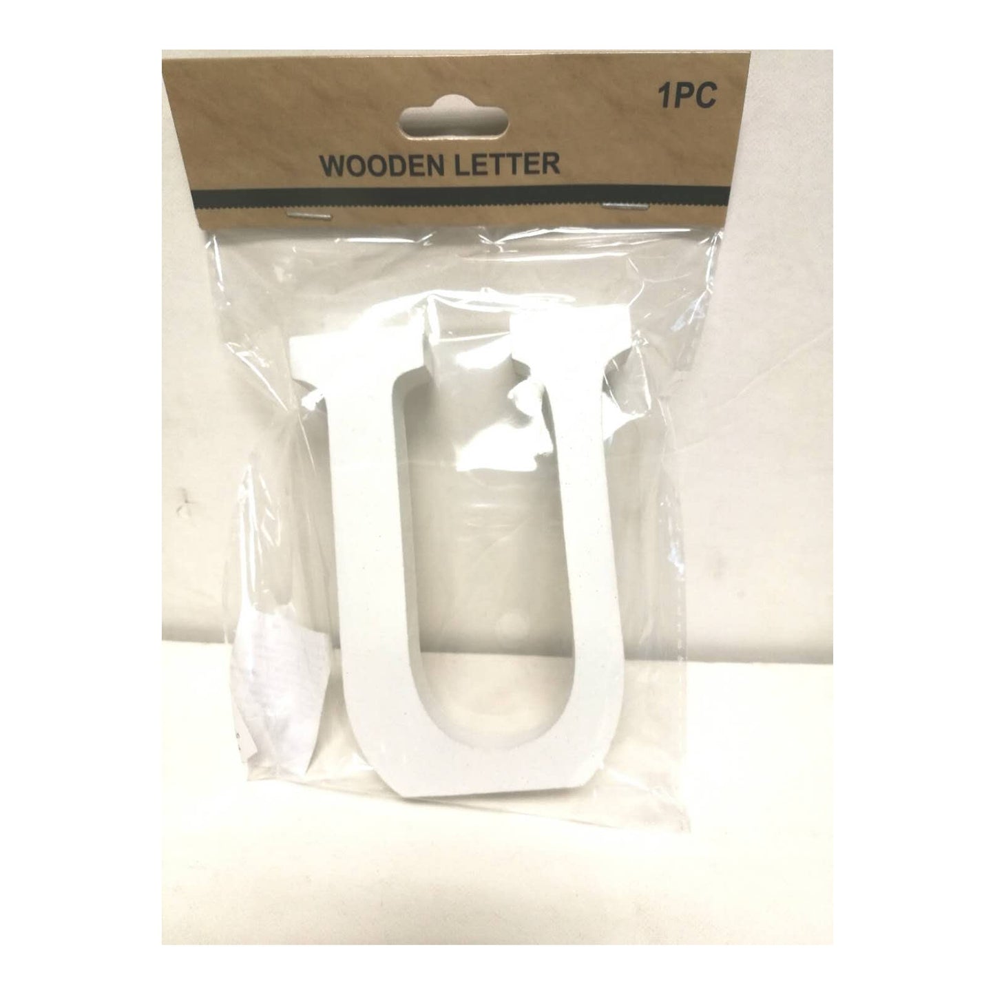 5"Woodern Letter'U'