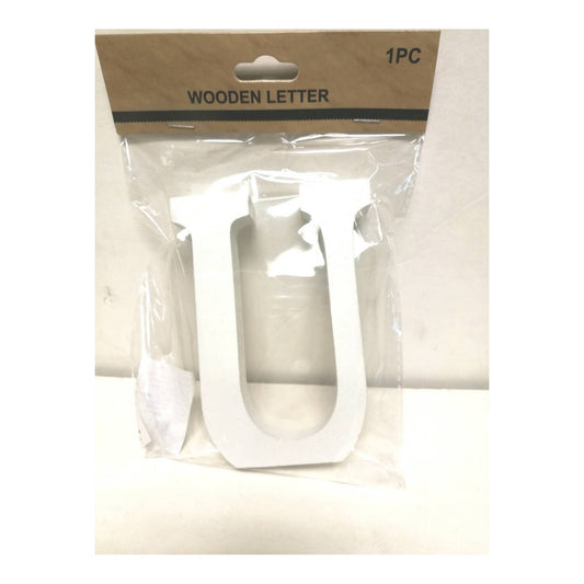 5"Woodern Letter'U'