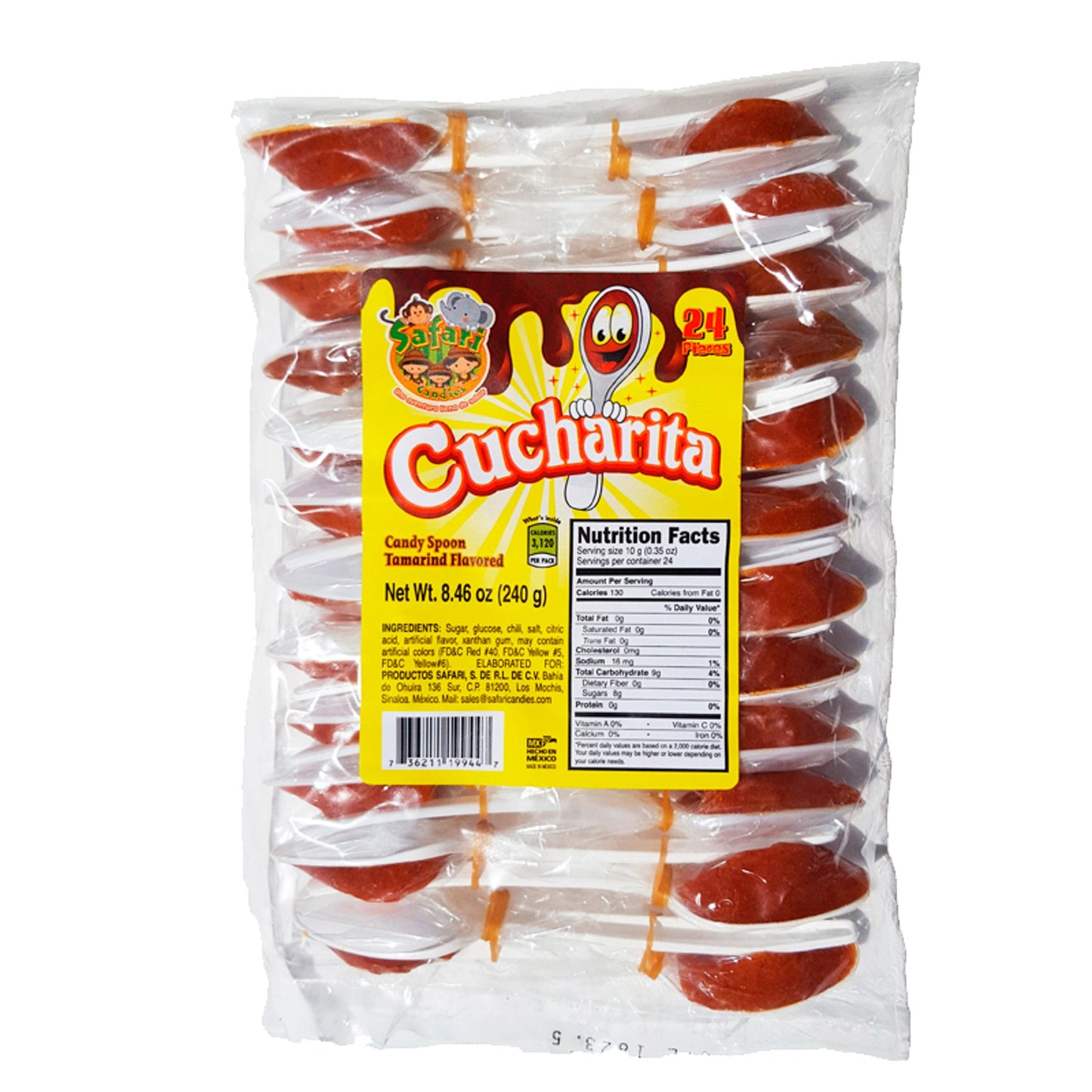 Safari Cucharita Tamarind 24ct
