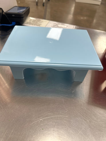 Soporte elevador de plástico para dulces - Azul