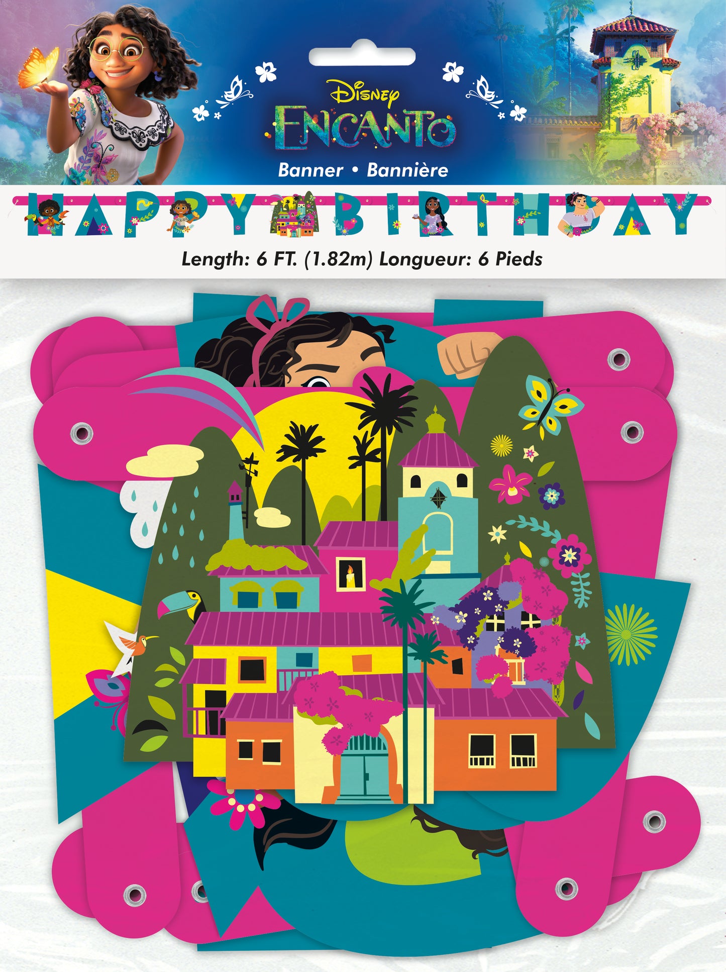 6ft Encanto Birthday Banner