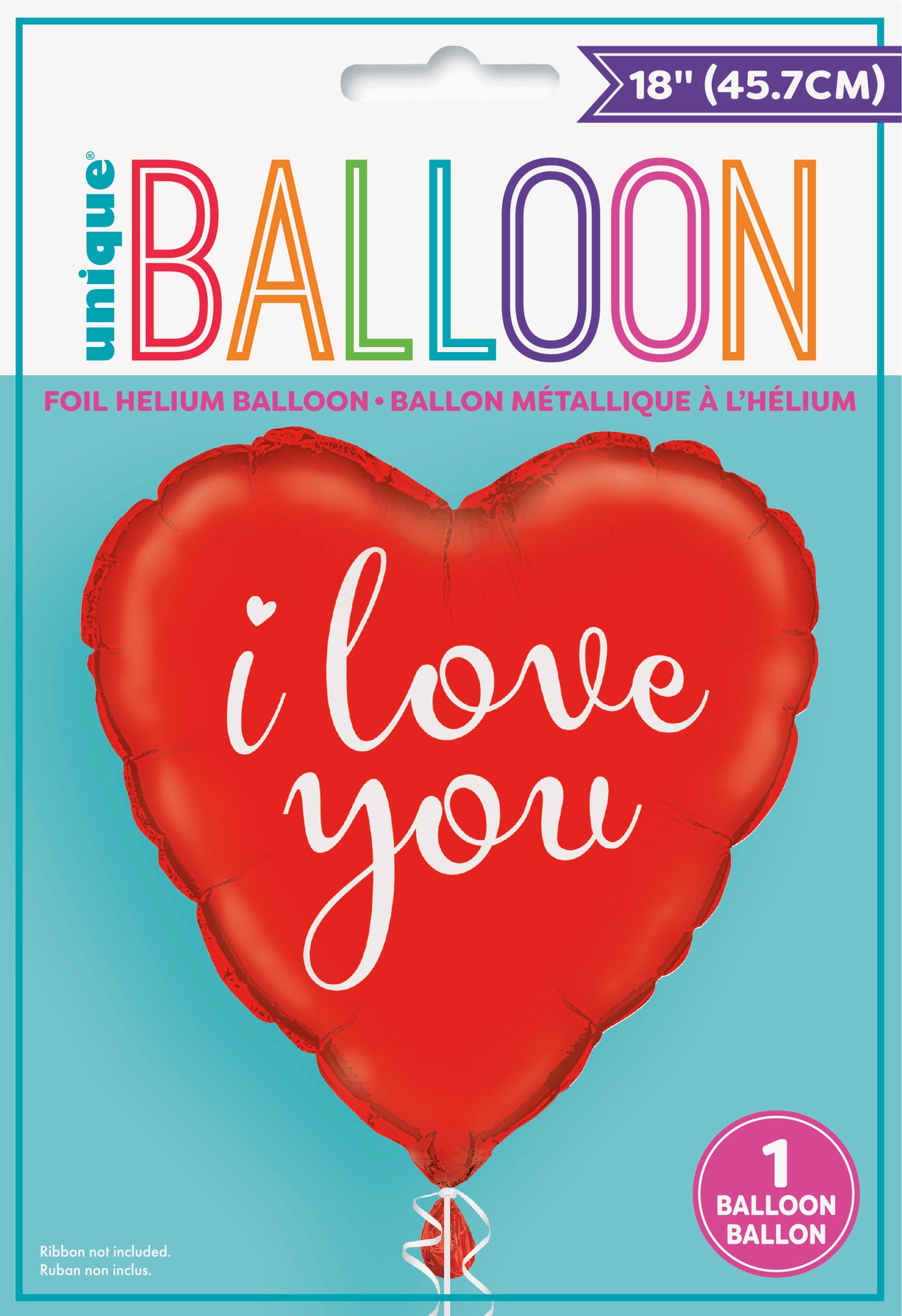 Heart Foil Balloon 18"