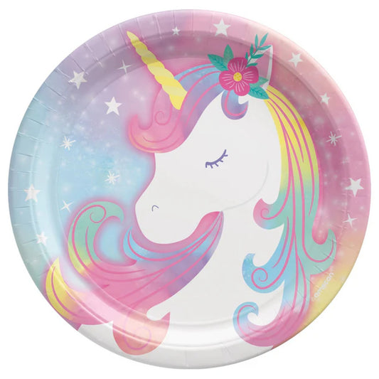 7" Plate Unicorn