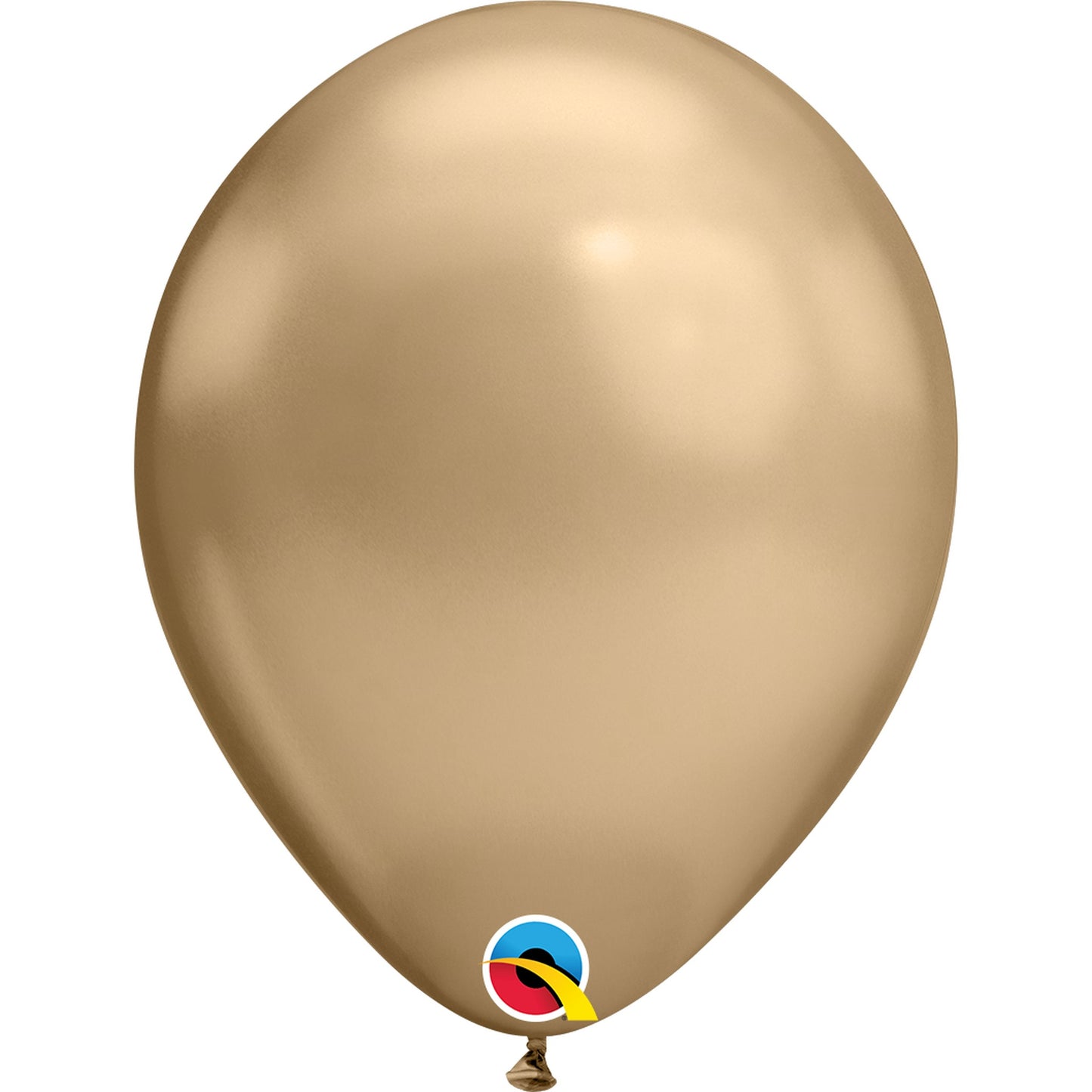 Qualatex Balloon Chrome Gold 25ct Latex Balloon 11"