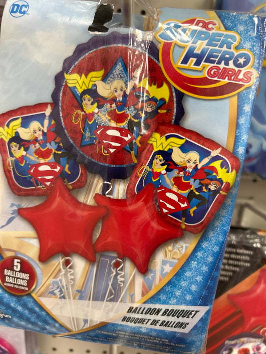 Mylar Bouquet S.Hero Girls