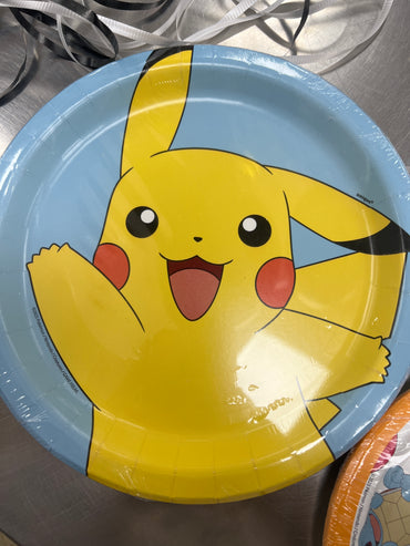 Pokemon 9" Plate 8ct
