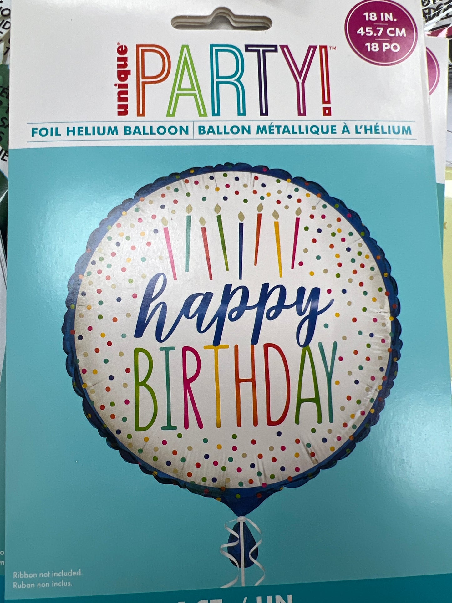 Silver Style Birthday 18” Foil