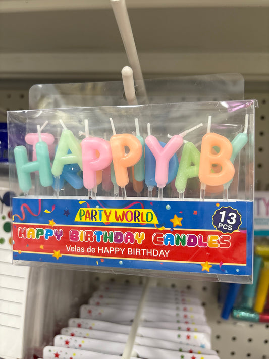 Candle Happy Birthday