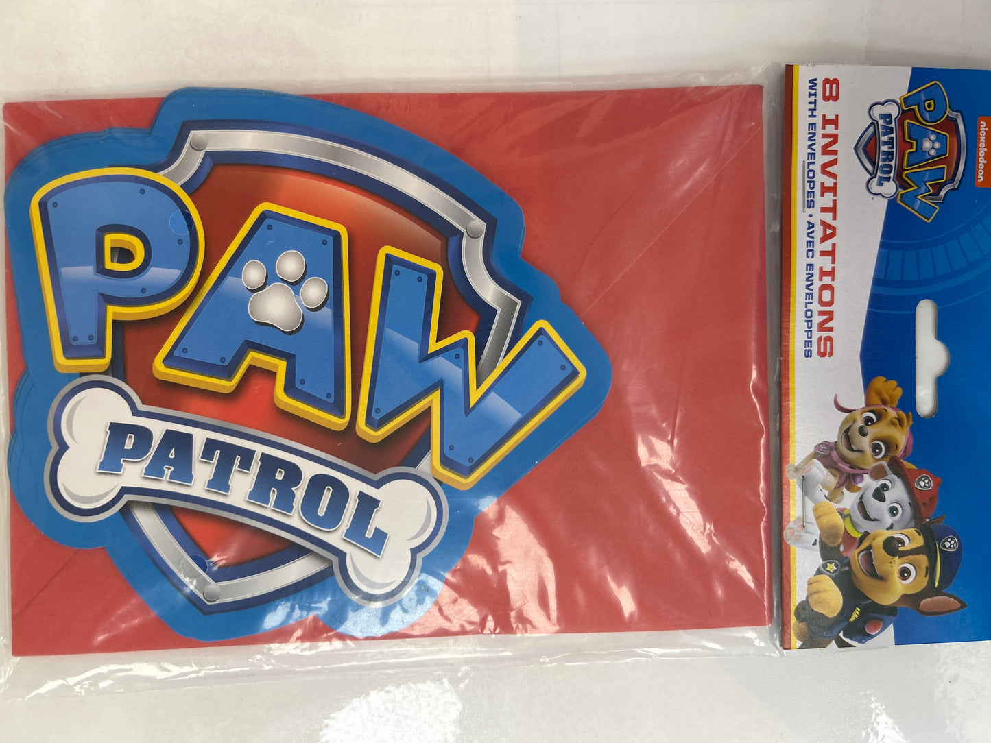 Paw Patrol Invitations 8CT