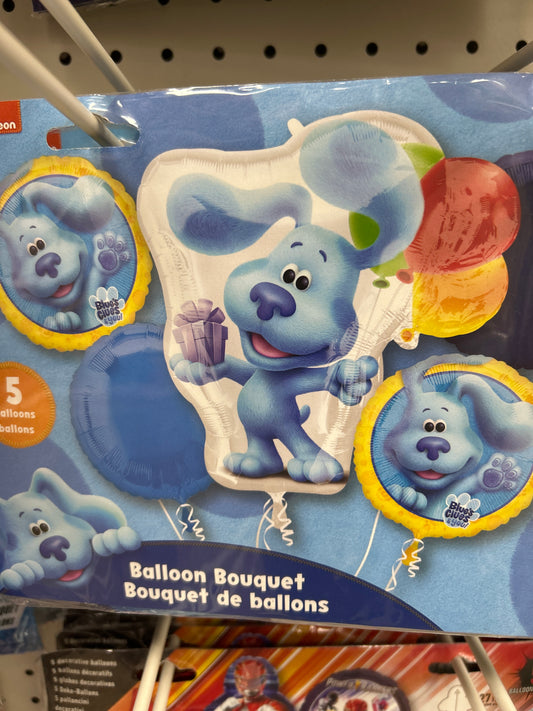 Mylar Bouquet Blue 's Clues