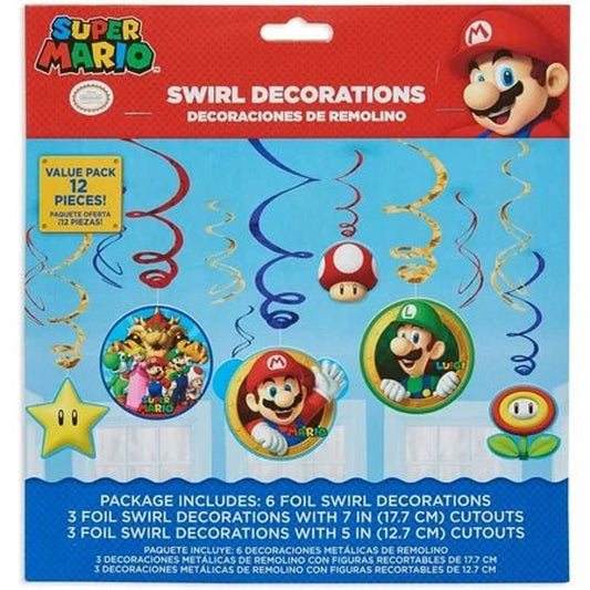 Swirl Decoration Super Mario