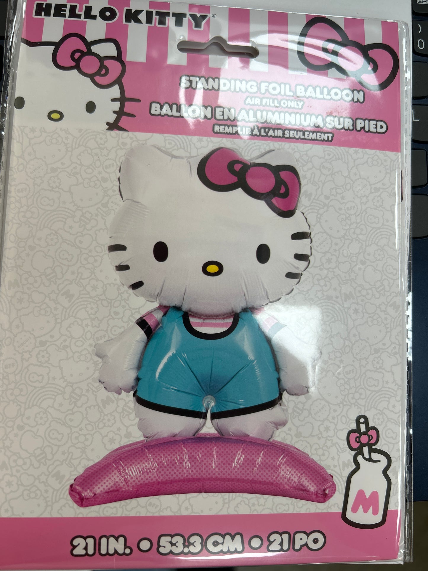 21” Hello Kitty Standing Foil Balloon