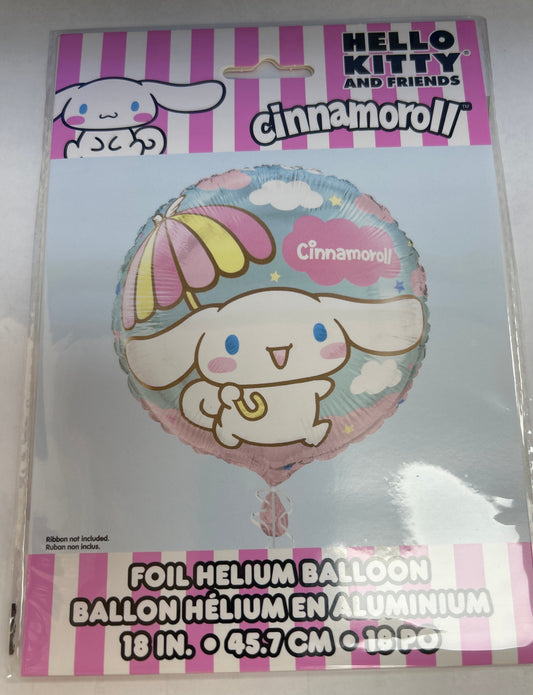 18" Cinnamoroll Foil Balloon