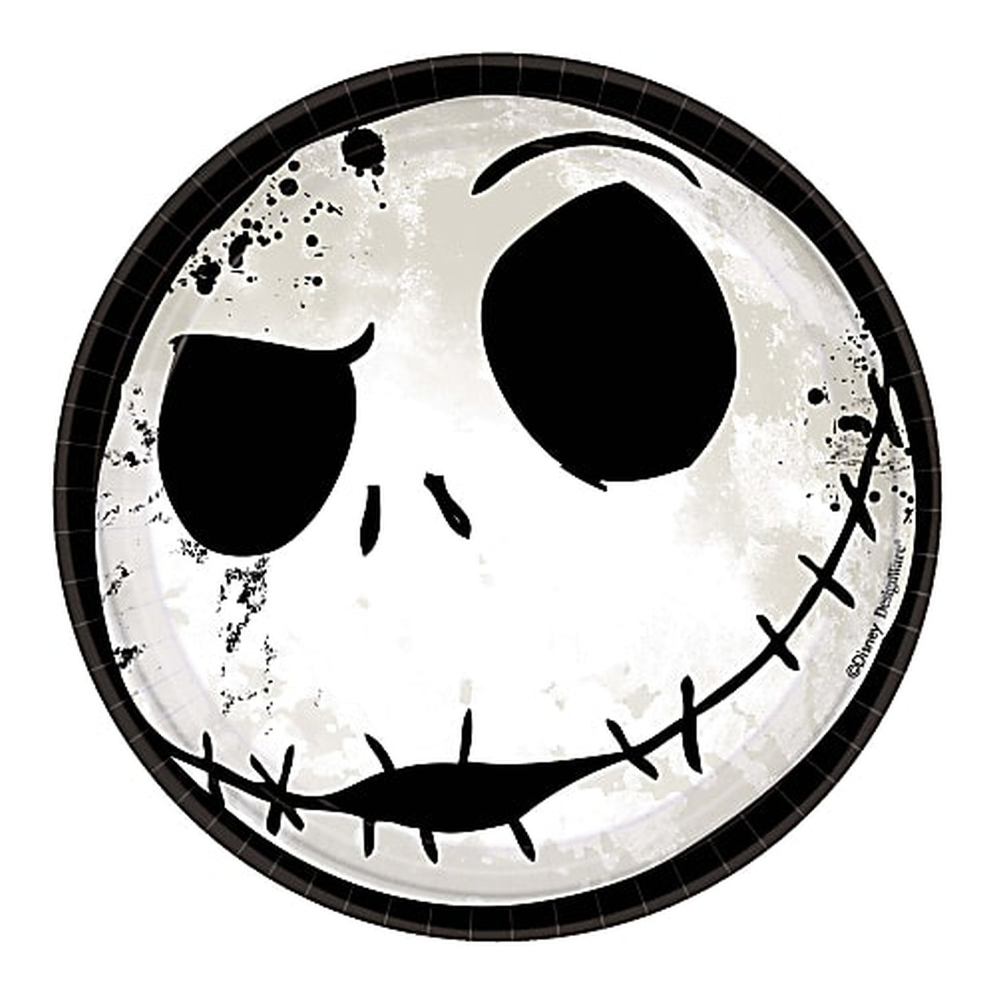 7" Plate Nightmare Before Christmas 8ct