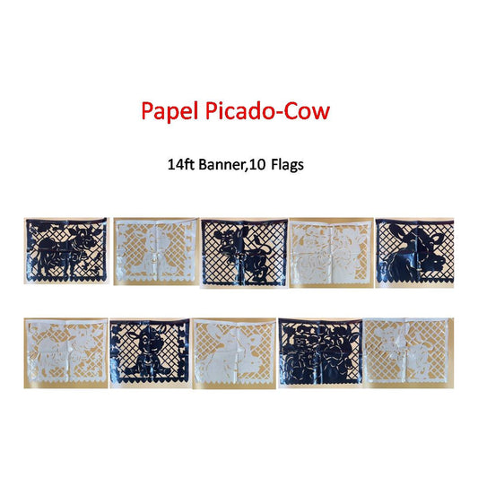 (c) Papel Picado Cow