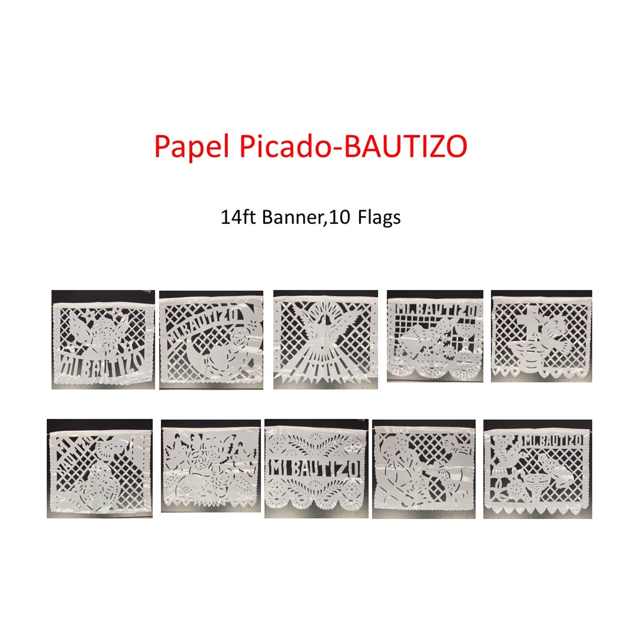 Papel Picado Bautizo