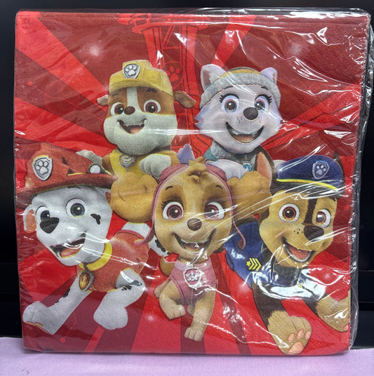 Paw Patrol Napkins 16ct