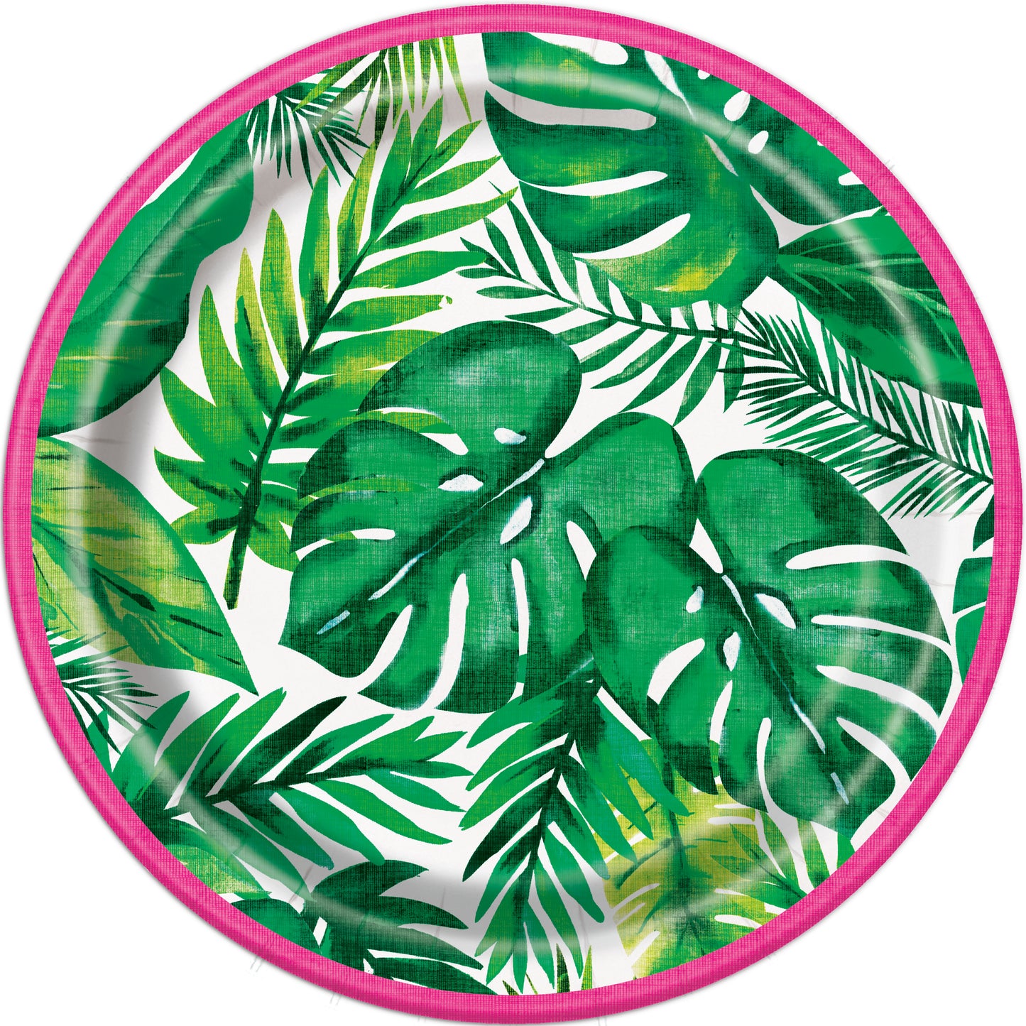 7" Plate Luau 8ct