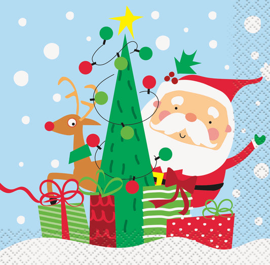 Napkin Santa Small 16ct